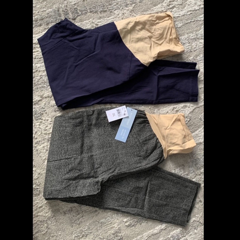 Motherhood Maternity dress pants bundle